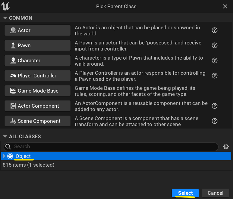 Create query